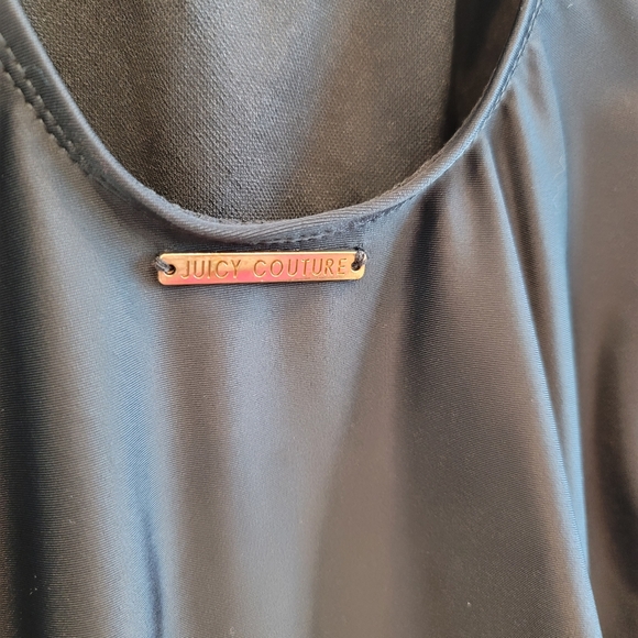 Juicy Couture Black One Piece Swimsuit Women's Size Small - Picture 10 of 12